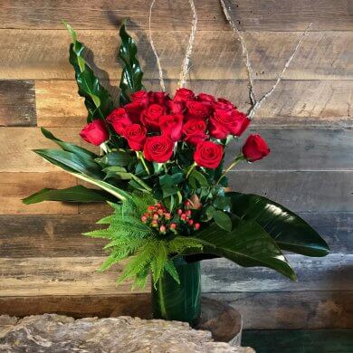 Red Rose - stalks & stems